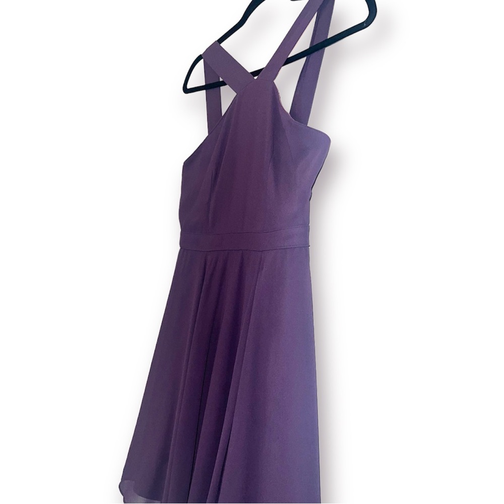 LULU’S | Purple Mini Skater Dress - Picture 8 of 14
